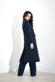 Cappotto in panno battuto