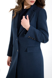 Cappotto in panno battuto