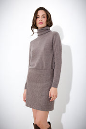 Maglia dolcevita in lana e cachemire FRIENDLY SWEATER