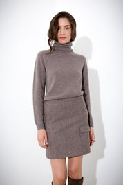 Maglia dolcevita in lana e cachemire FRIENDLY SWEATER