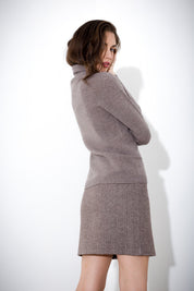 Maglia dolcevita in lana e cachemire FRIENDLY SWEATER