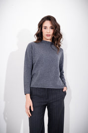 Maglia scollo cratere FRIENDLY SWEATER - Compagnia Italiana