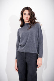 Maglia scollo cratere FRIENDLY SWEATER - Compagnia Italiana