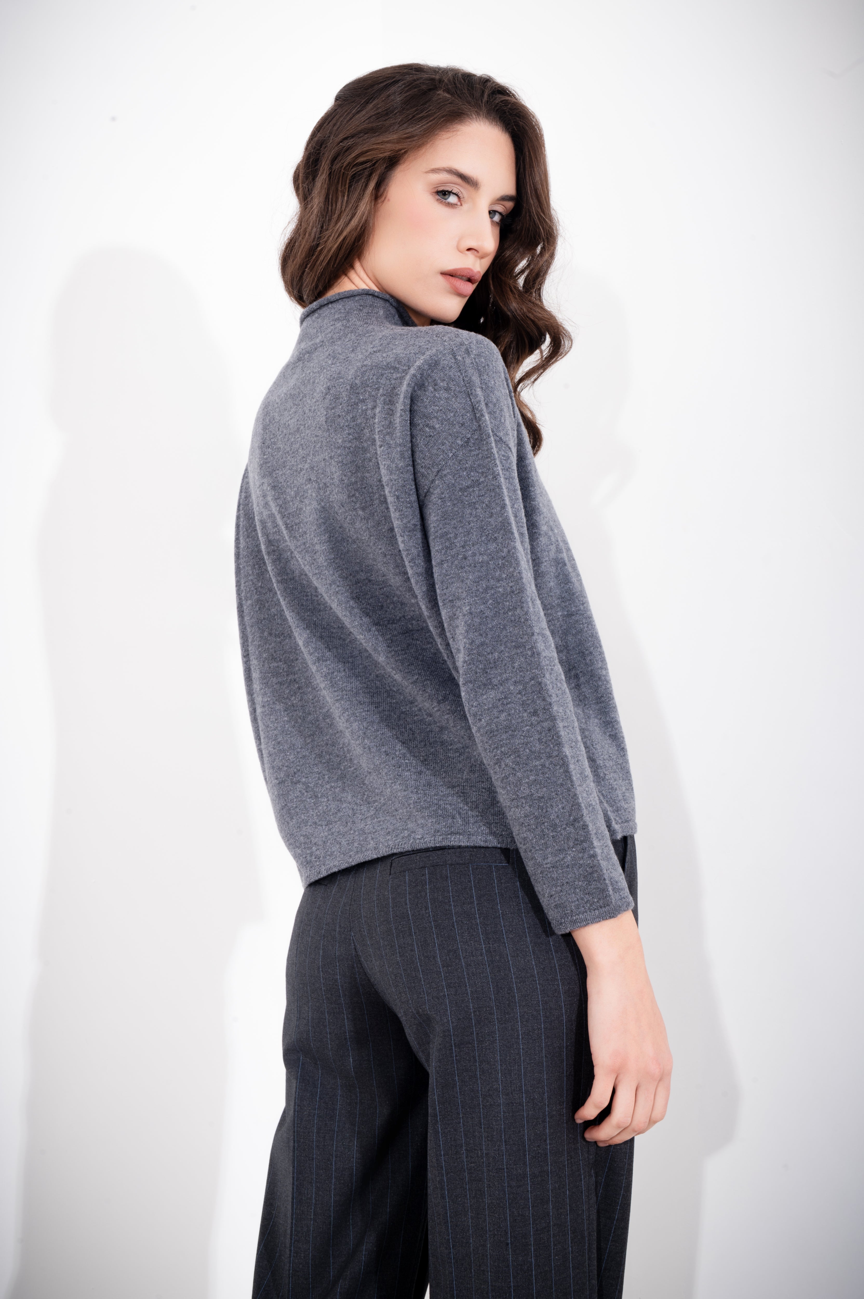 Maglia scollo cratere FRIENDLY SWEATER - Compagnia Italiana