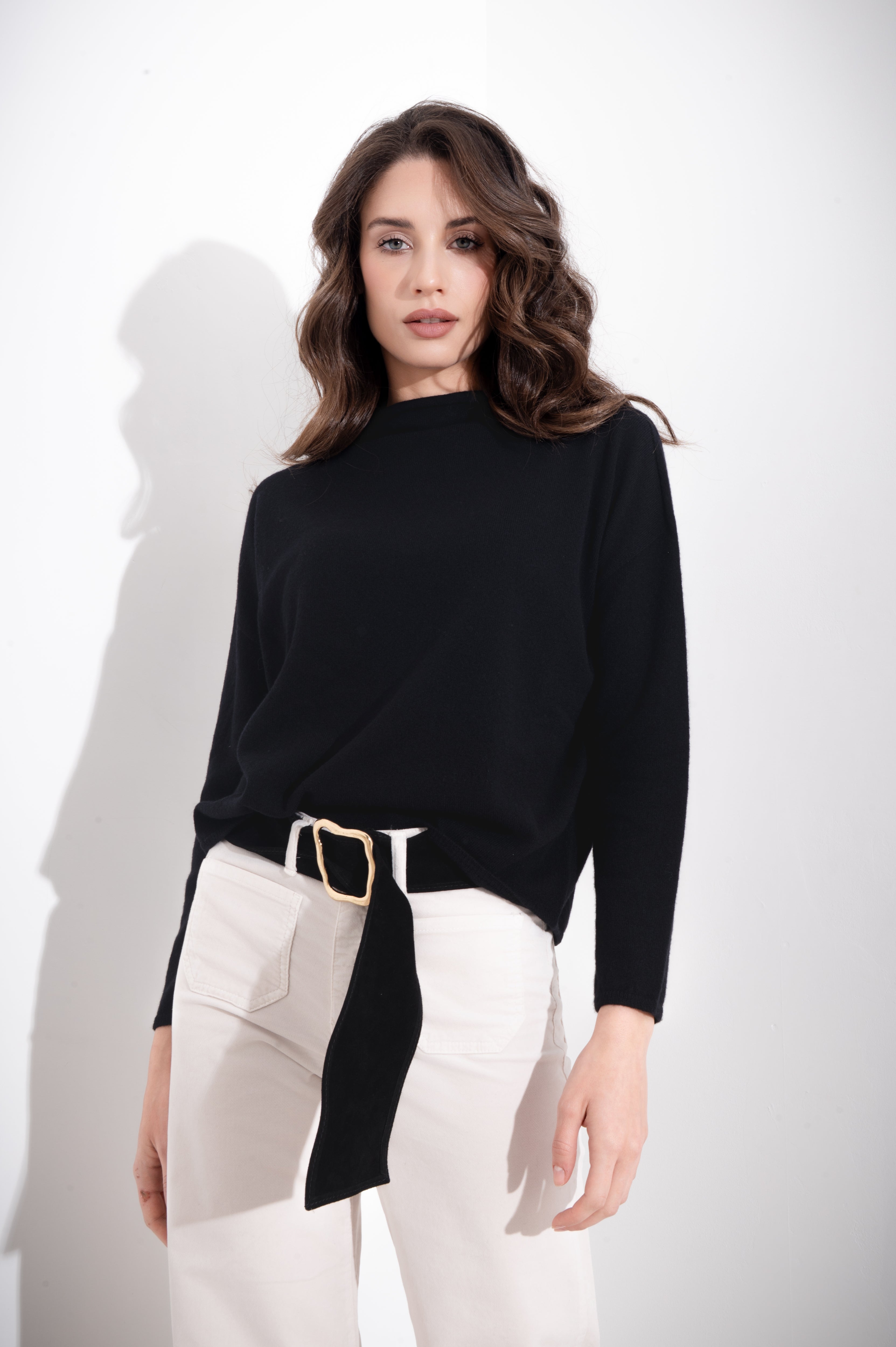 Maglia scollo cratere FRIENDLY SWEATER - Compagnia Italiana