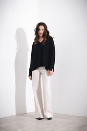 Maglia over scollo a V FRIENDLY SWEATER - Compagnia Italiana