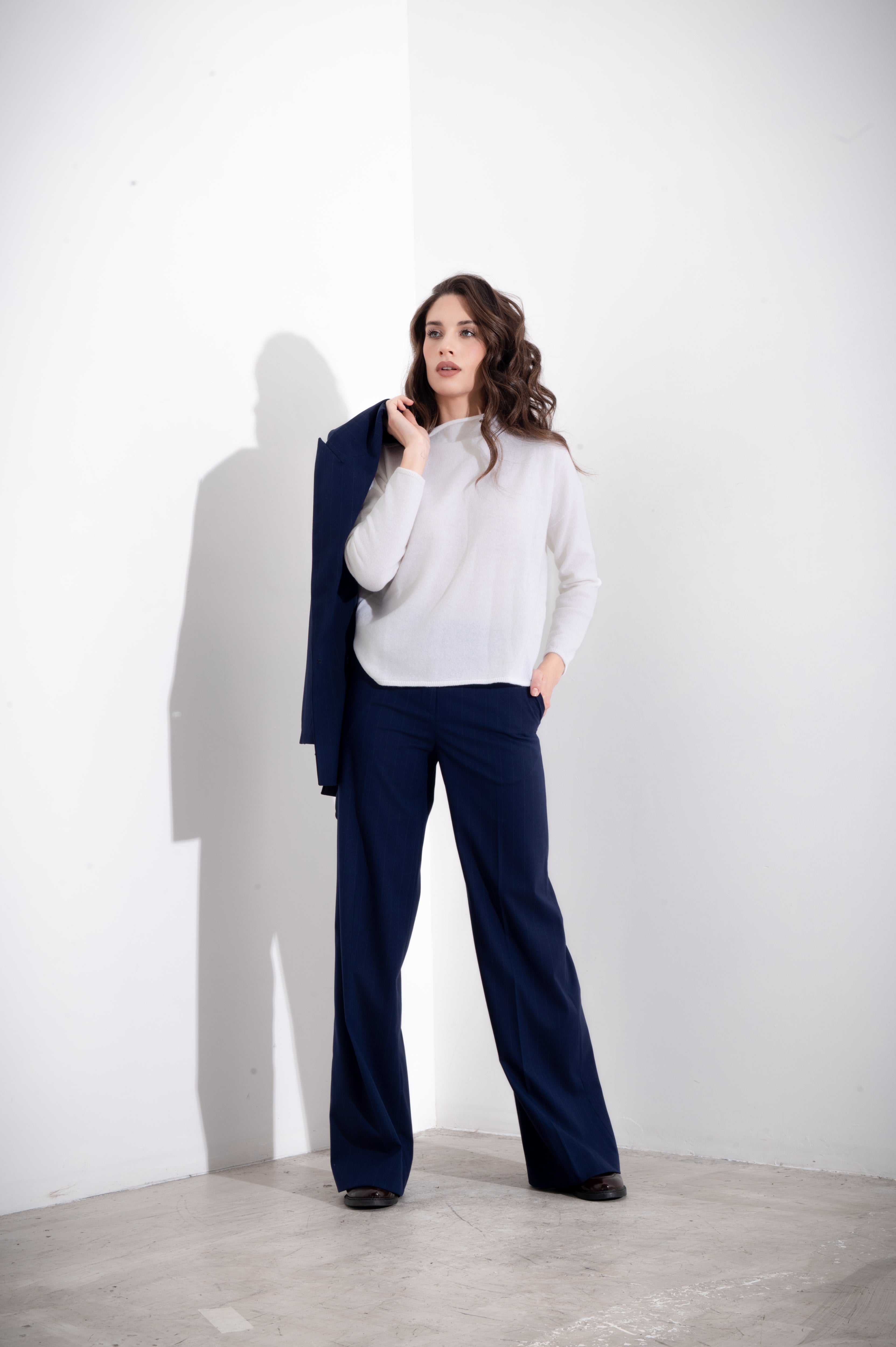 Maglia scollo cratere FRIENDLY SWEATER - Compagnia Italiana