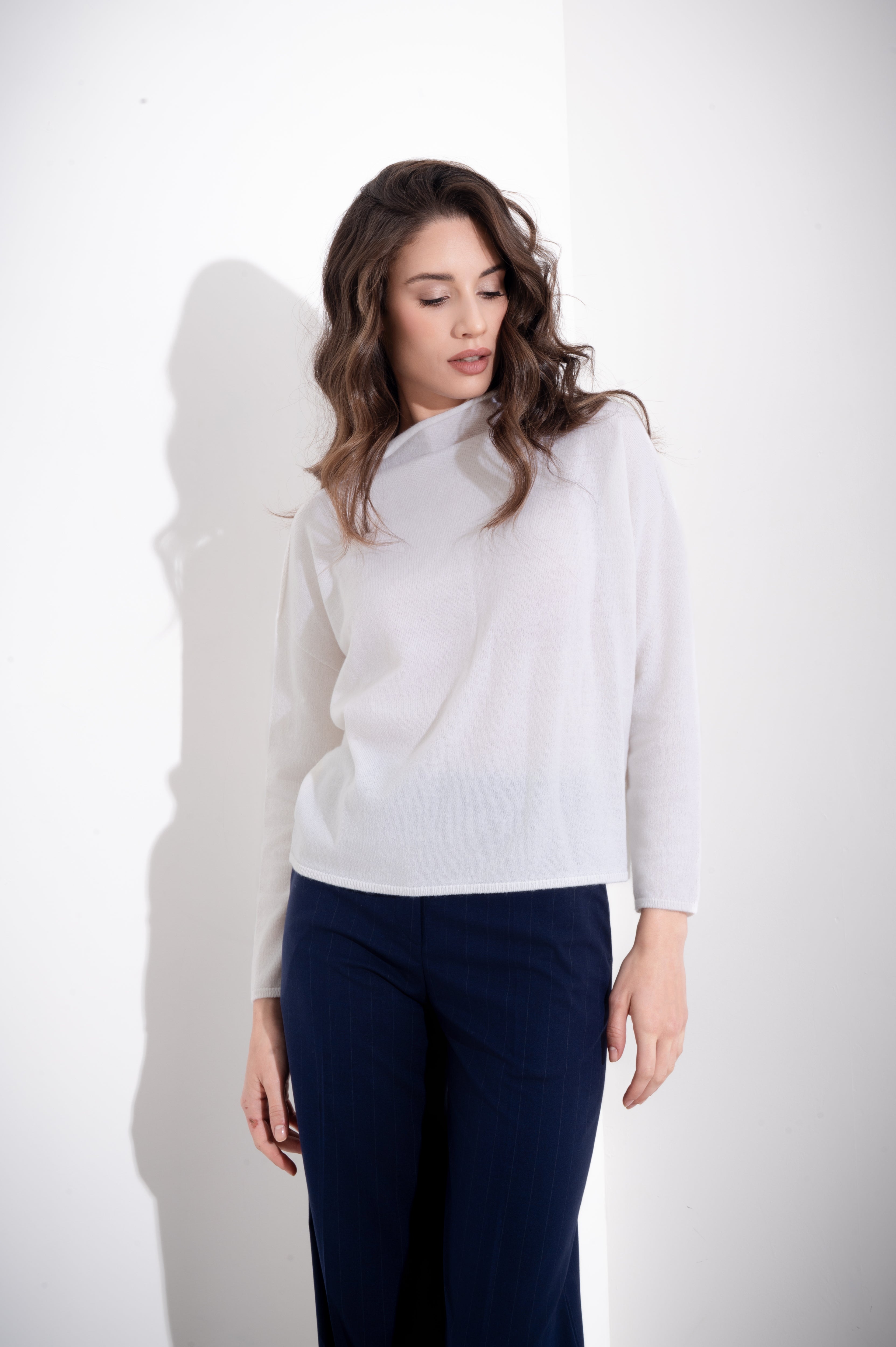 Maglia scollo cratere FRIENDLY SWEATER - Compagnia Italiana