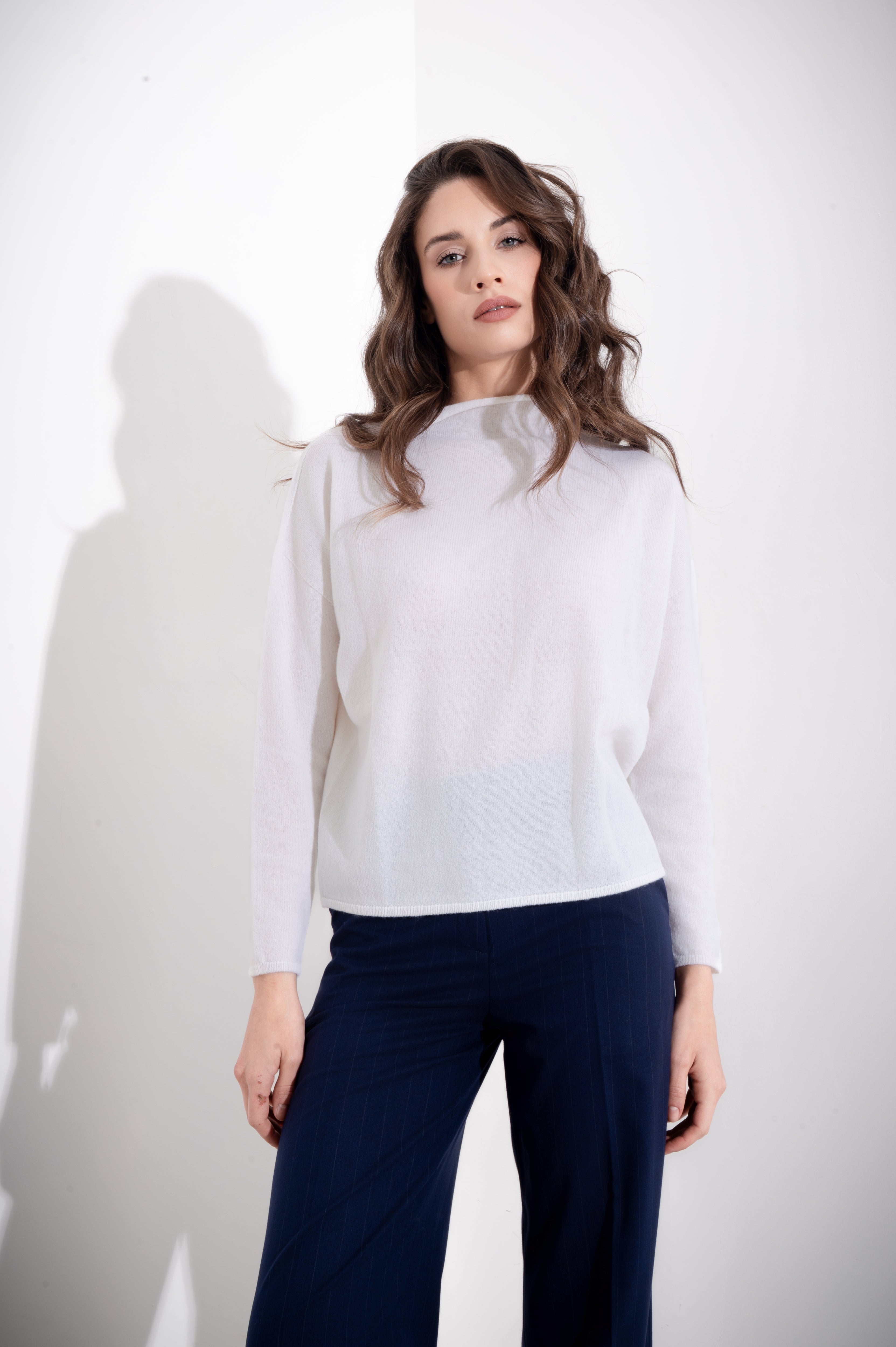 Maglia scollo cratere FRIENDLY SWEATER - Compagnia Italiana
