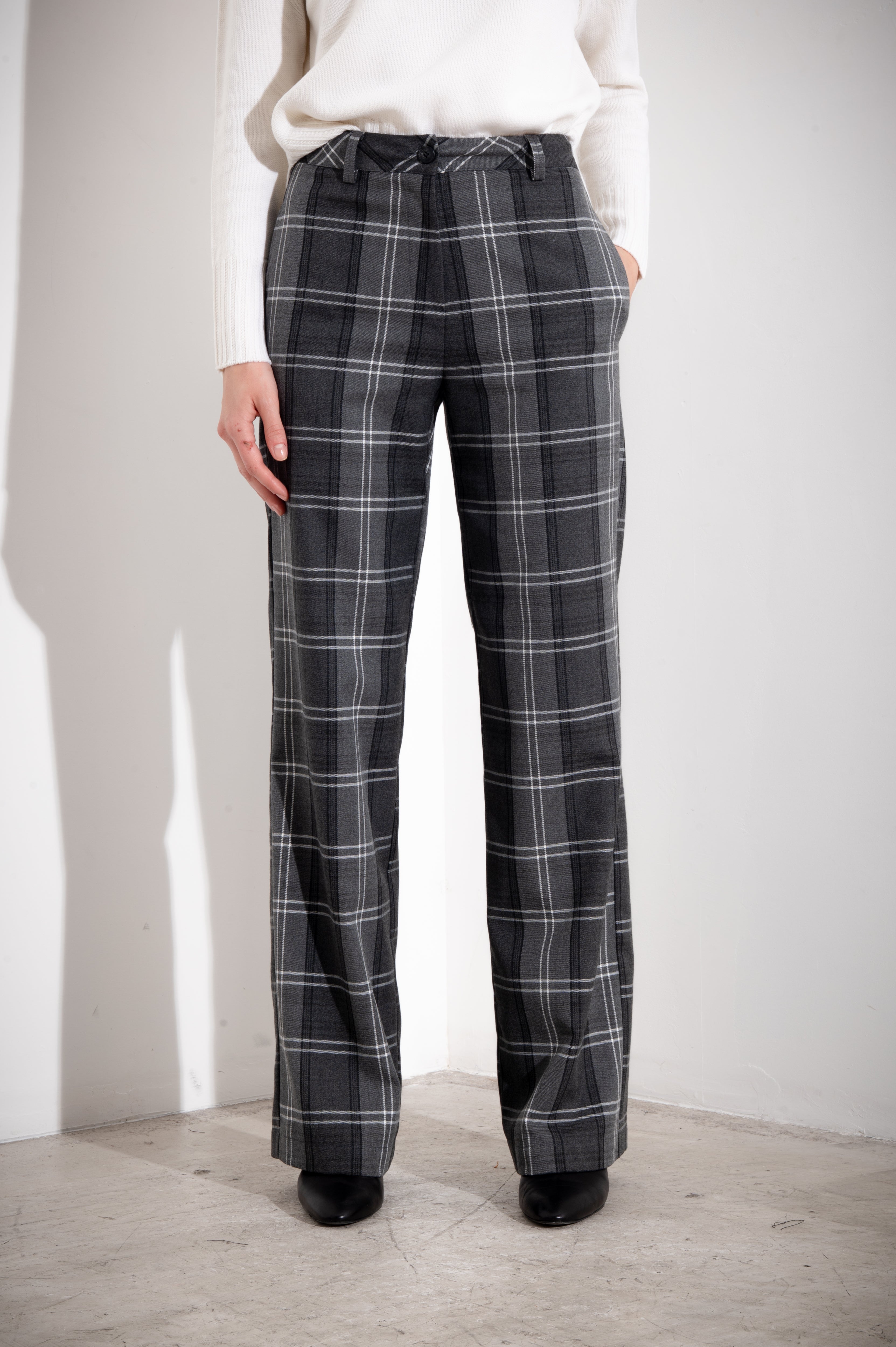 Pantalone vita alta in galles - Compagnia Italiana