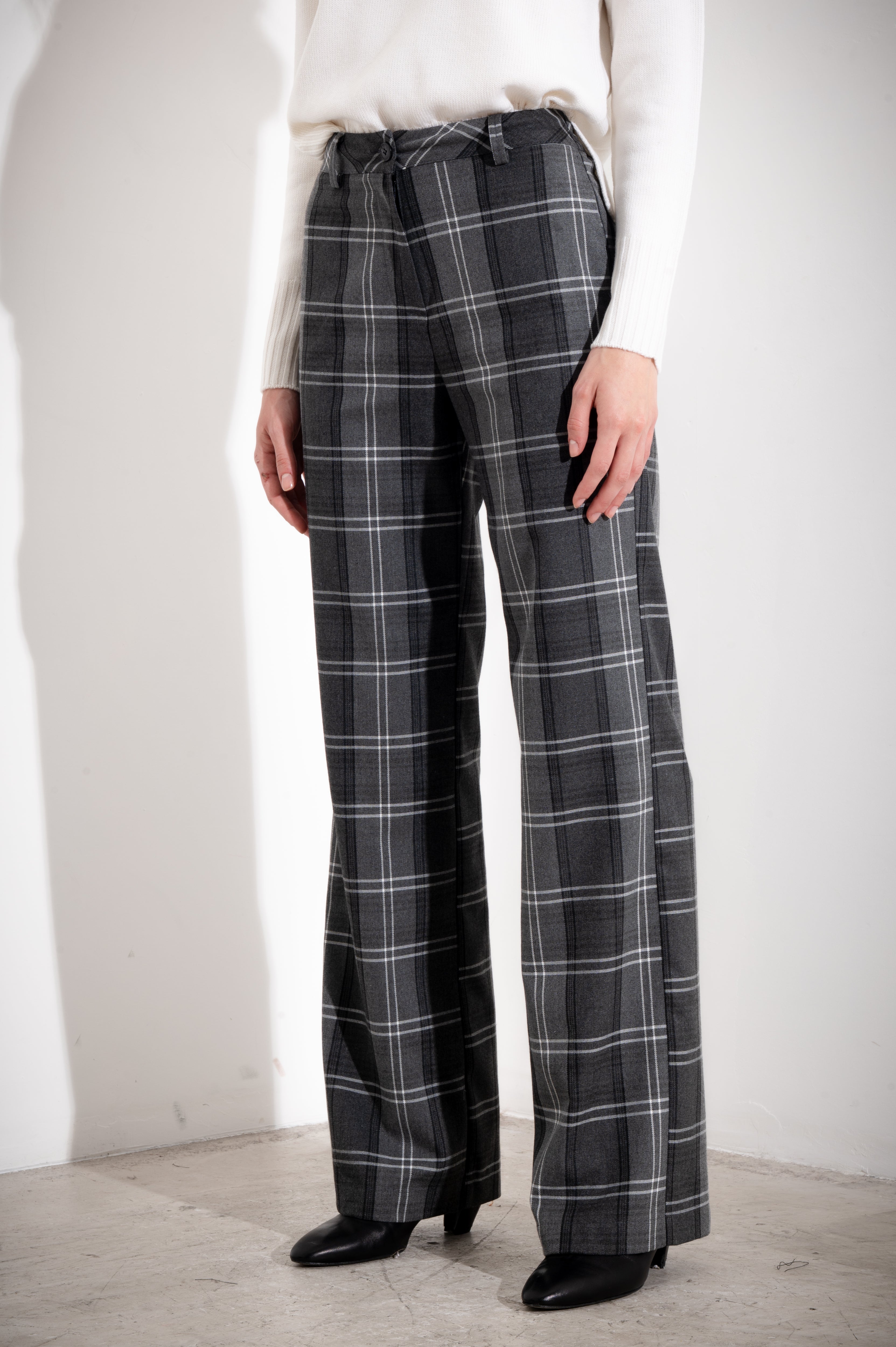 Pantalone vita alta in galles - Compagnia Italiana