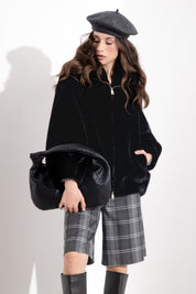 Giacca corta in ecovisone - Compagnia Italiana