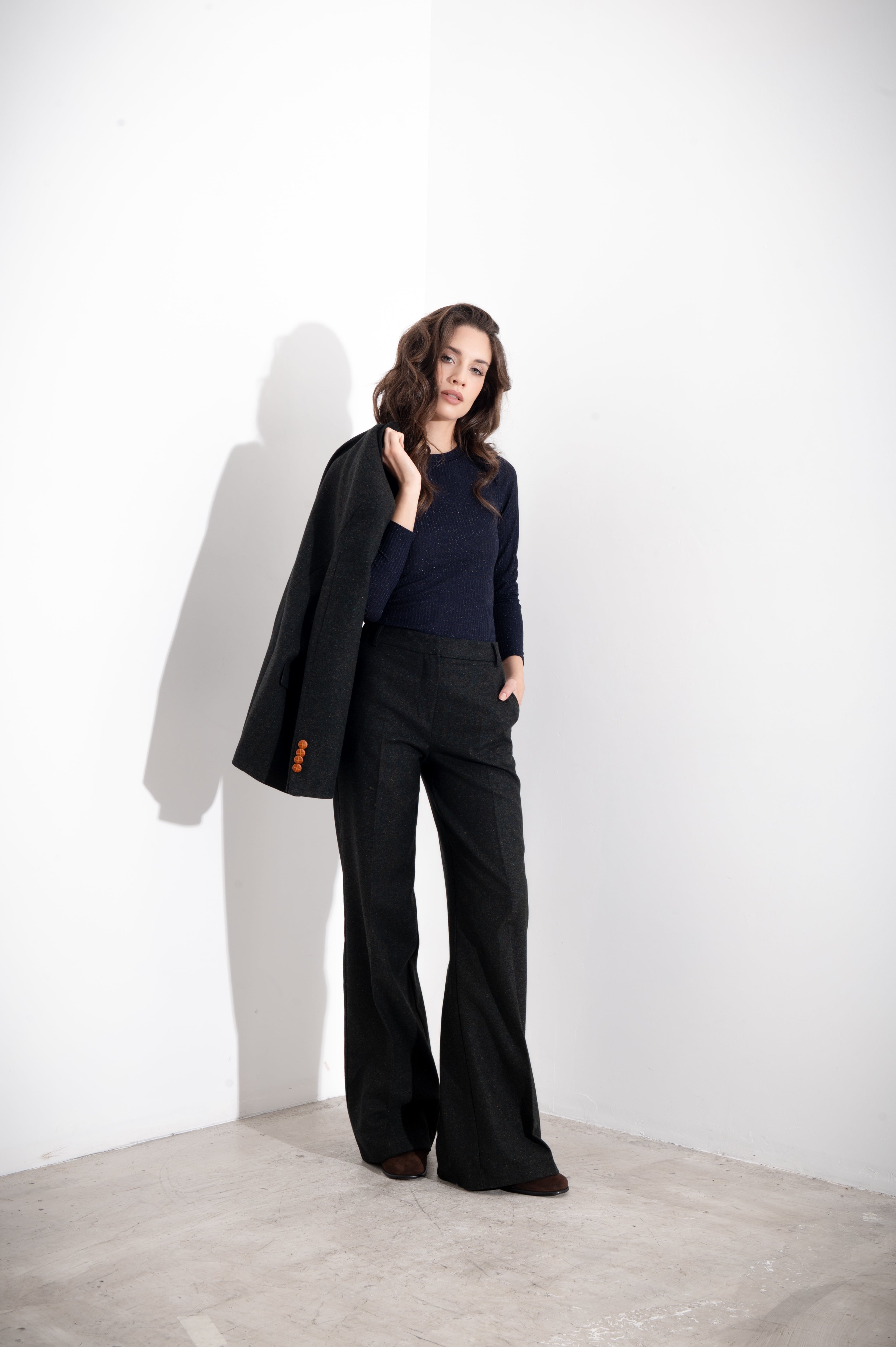 Maglia a costine lurex - Compagnia Italiana