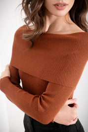 Maglia scollo schiffer a costina - Compagnia Italiana