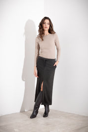 Gonna in punto milano melange