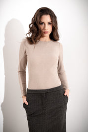 Maglia a costine lurex - Compagnia Italiana