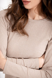 Maglia a costine lurex - Compagnia Italiana