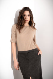 Maglia mezza manica in lurex - Compagnia Italiana