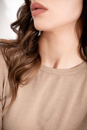 Maglia mezza manica in lurex - Compagnia Italiana