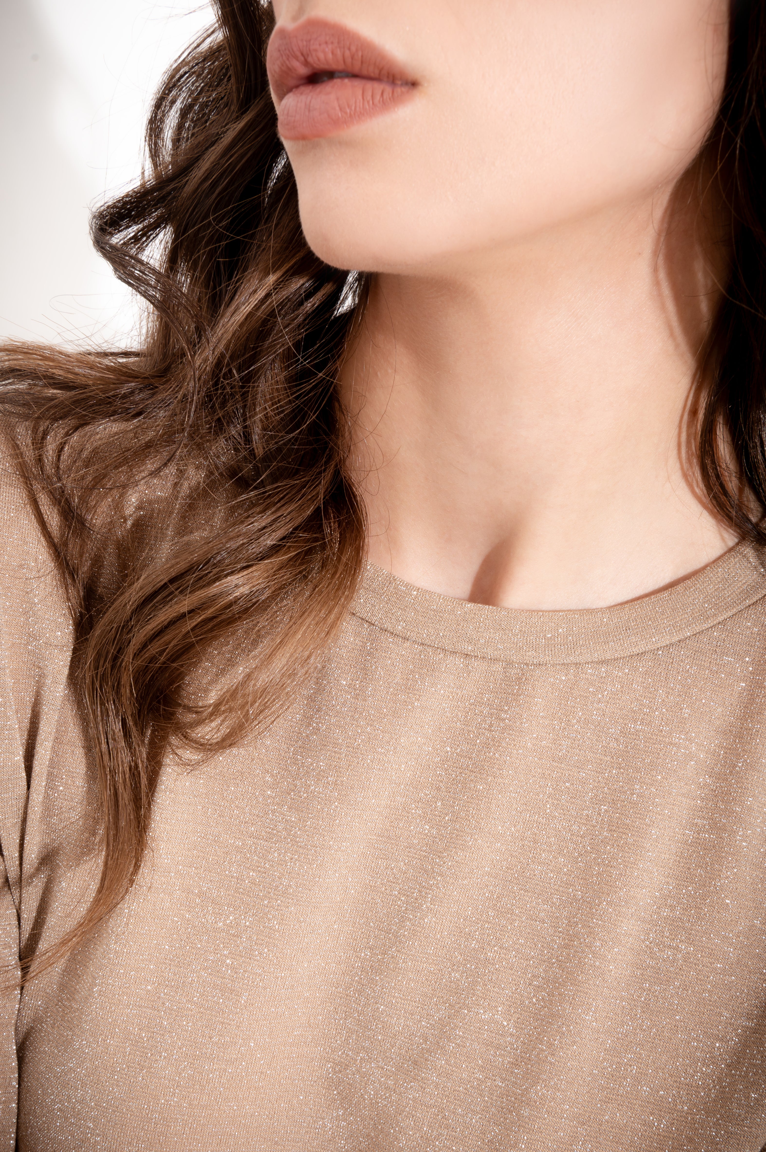 Maglia mezza manica in lurex - Compagnia Italiana