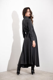 Abito chemisier in viscosa