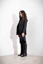 Abito midi con pizzo