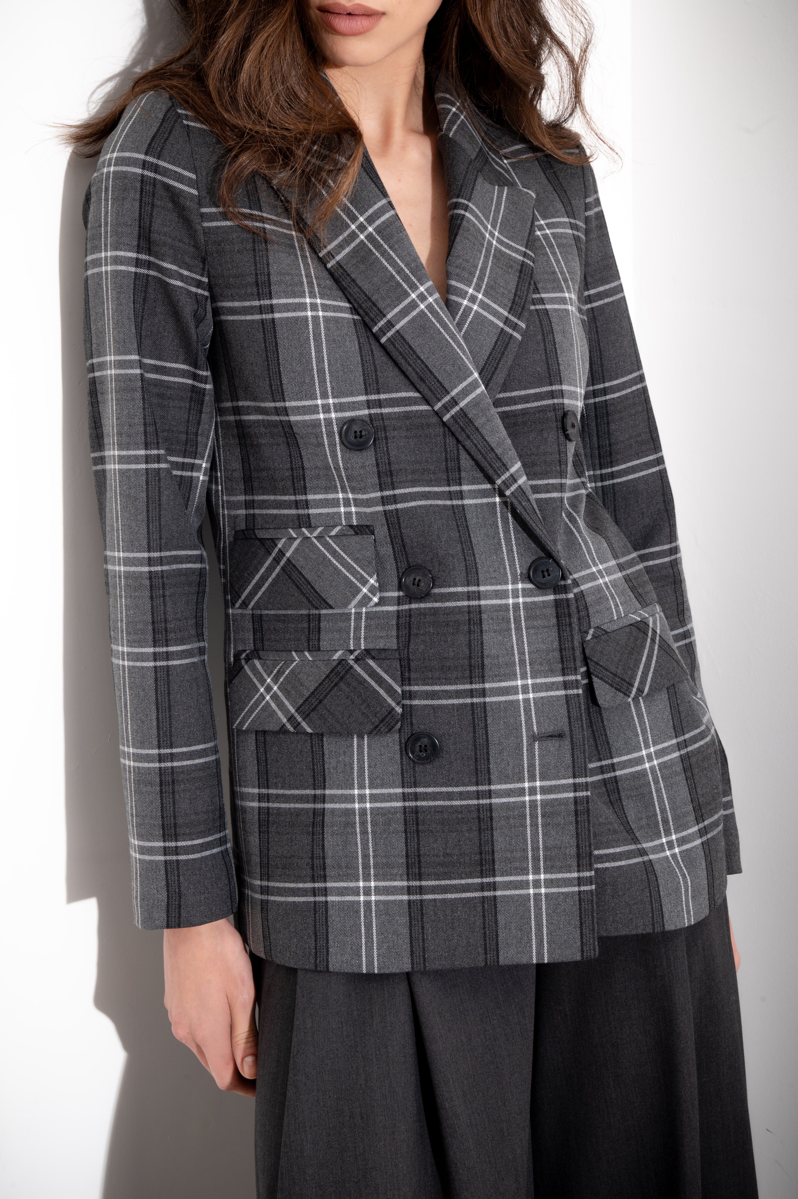 Giacca doppiopetto in galles - Compagnia Italiana