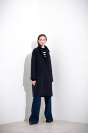 Cappotto in lana double