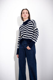 Wool blend turtleneck sweater