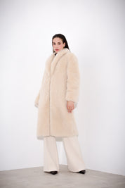 Ecopelliccia lunga alpaca