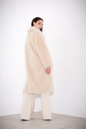 Ecopelliccia lunga alpaca