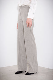 Pantaloni dritti in resca