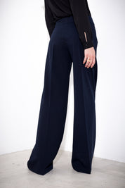 Wool canvas trousers