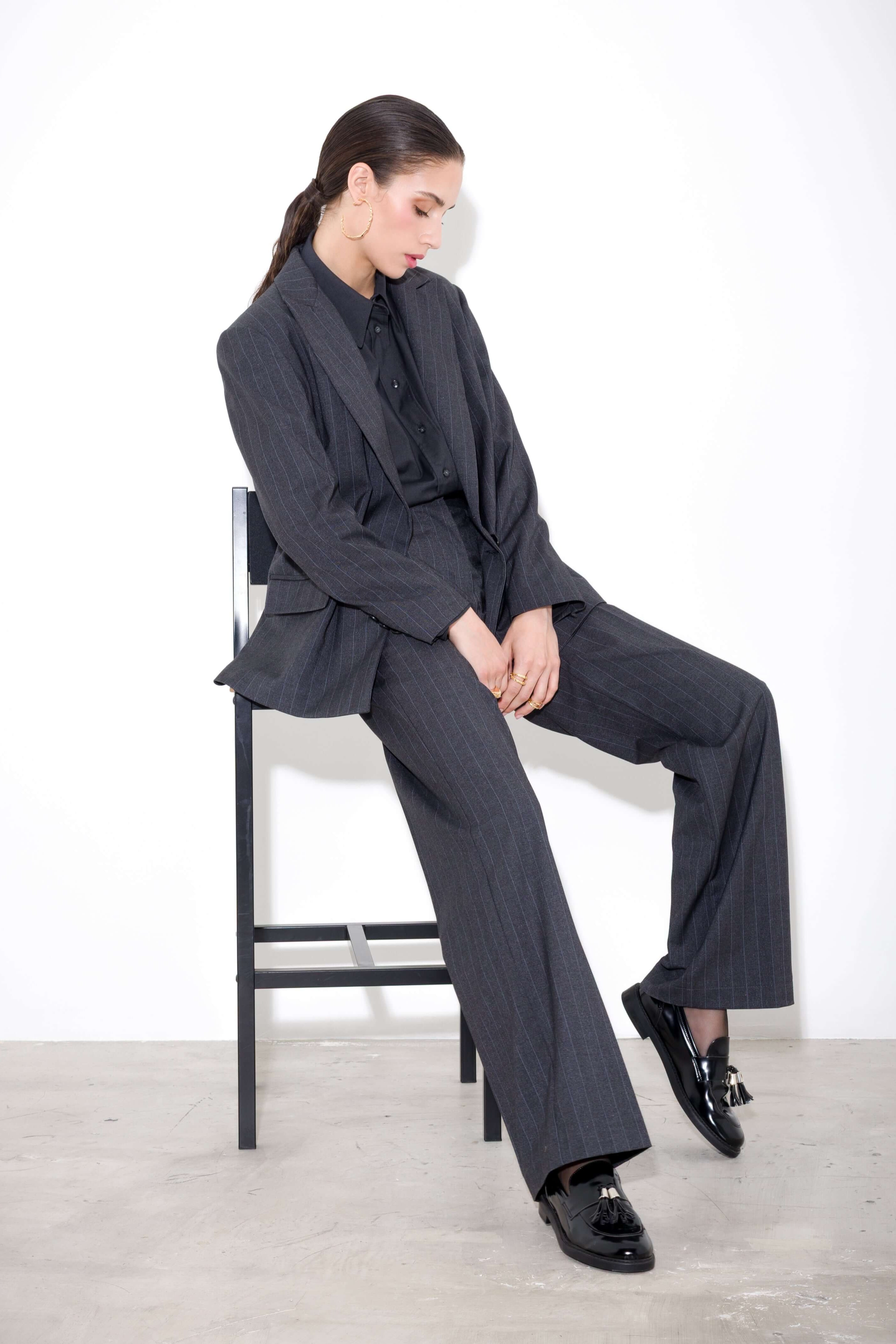 Blazer doppiopetto gessato - Compagnia Italiana