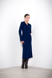 Jersey shirt dress
