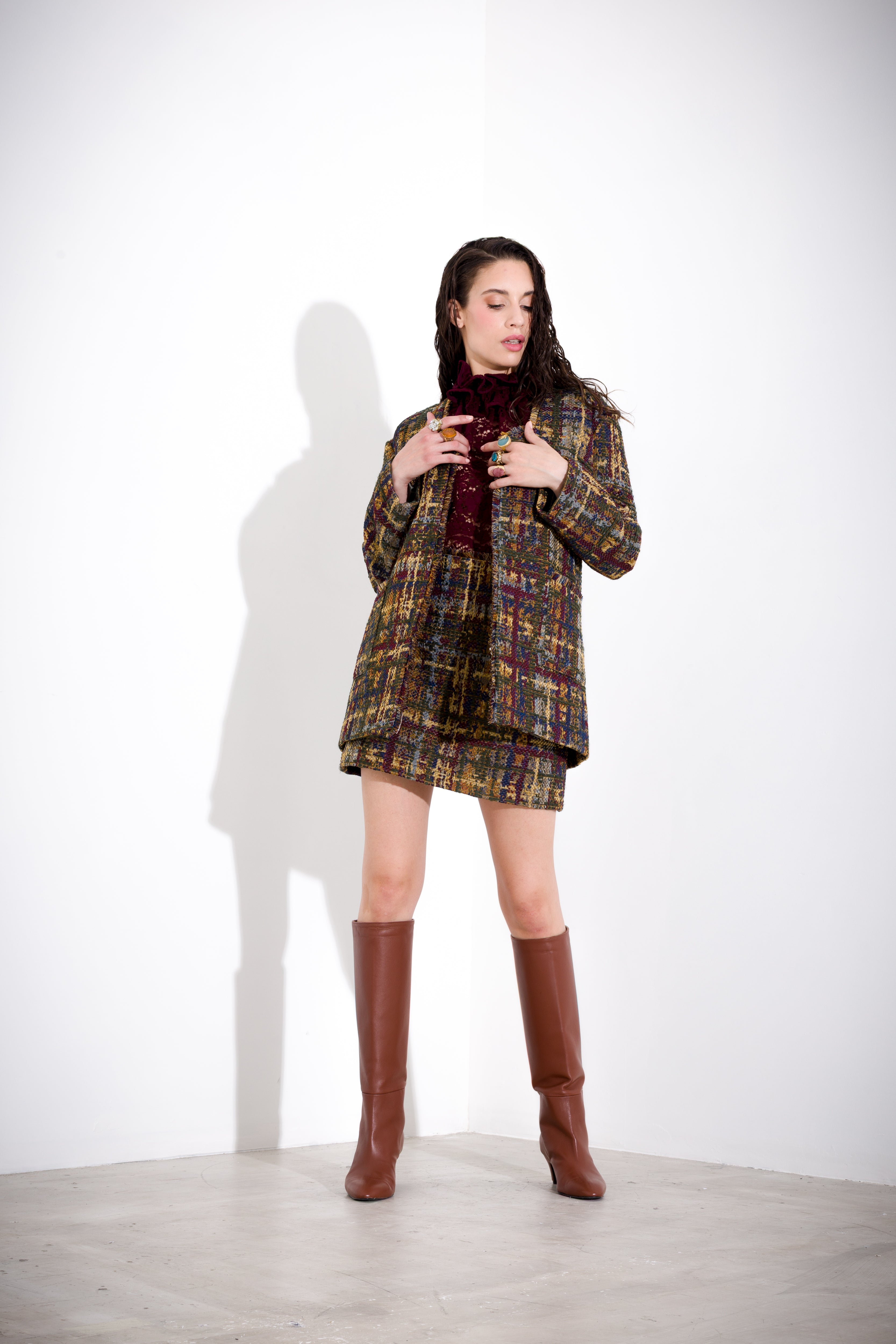 K KULTURE long mat jacket