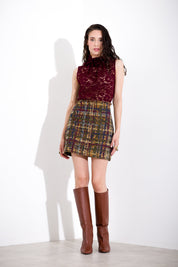 K KULTURE Lace Sleeveless Top
