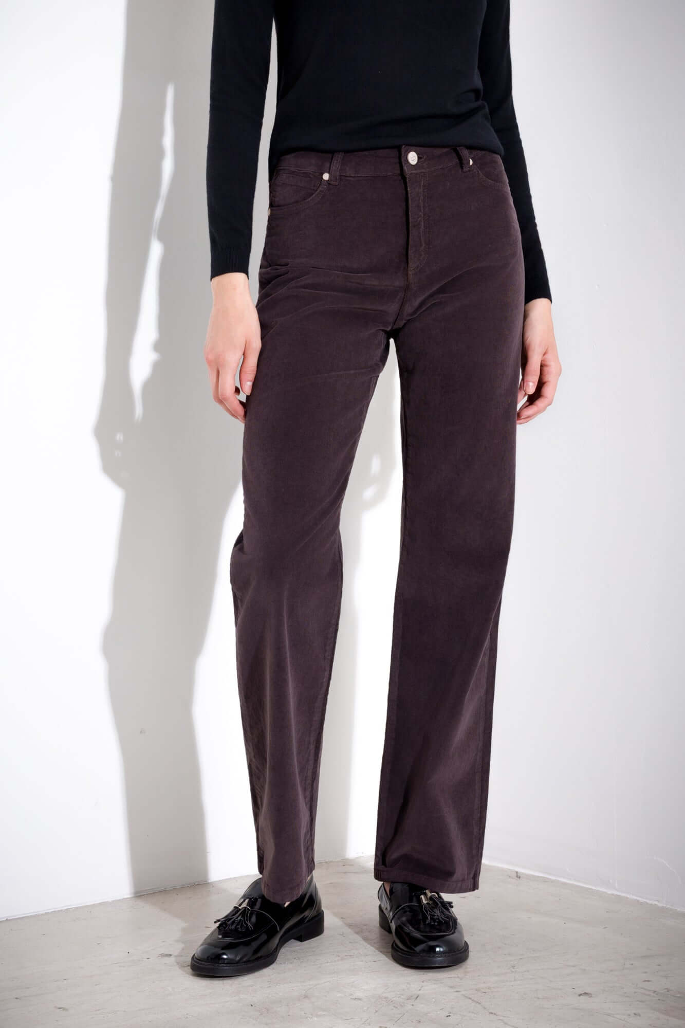 Pantalone gamba dritta in velluto - Compagnia Italiana