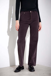 Pantalone gamba dritta in velluto - Compagnia Italiana