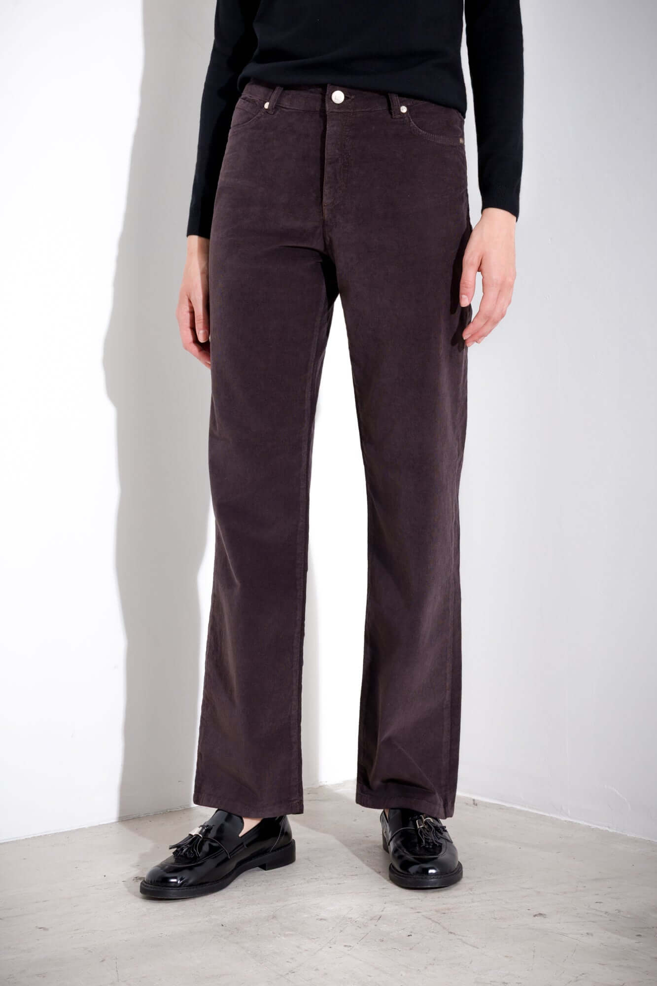 Pantalone gamba dritta in velluto - Compagnia Italiana