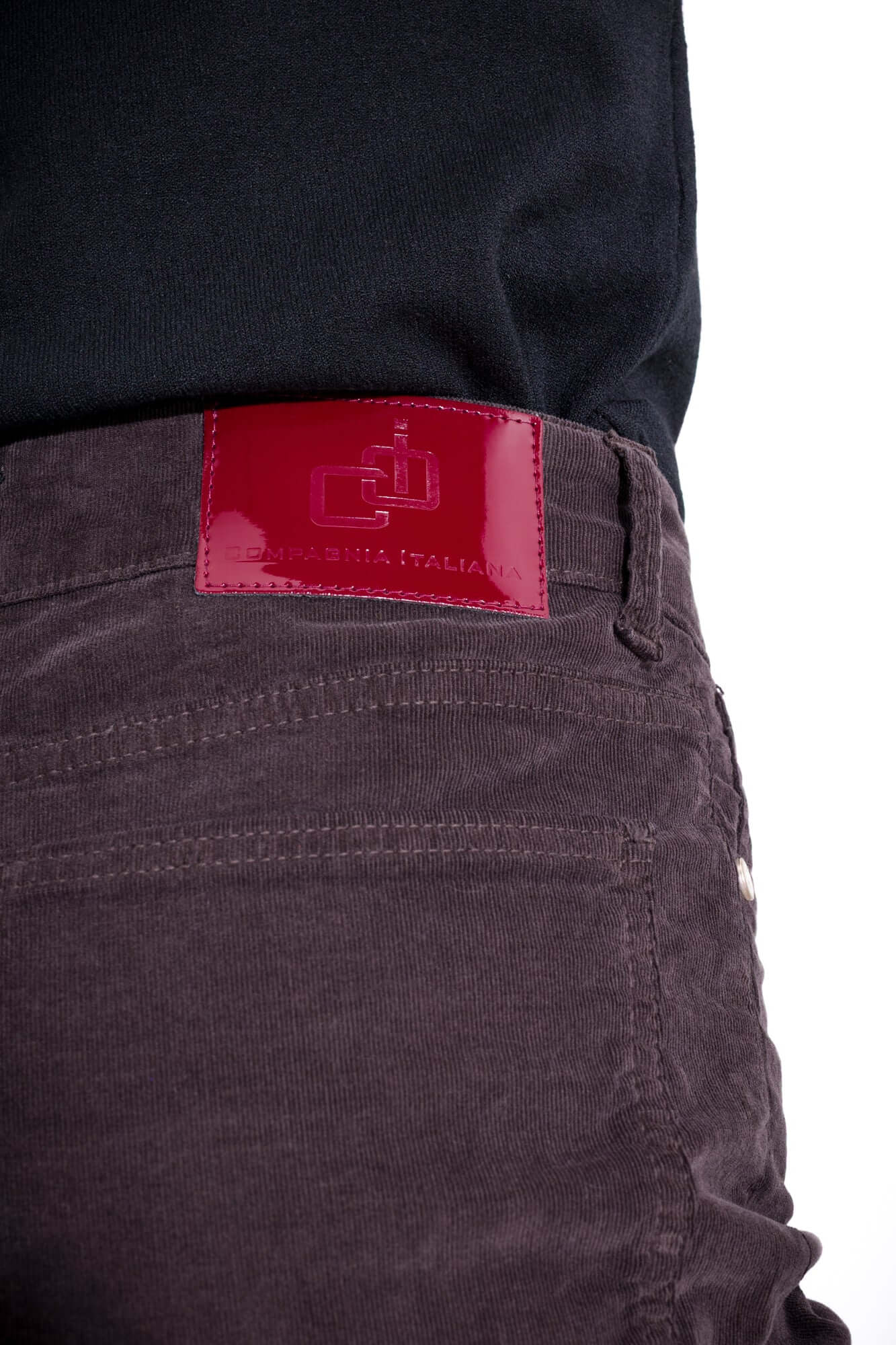 Pantalone gamba dritta in velluto - Compagnia Italiana