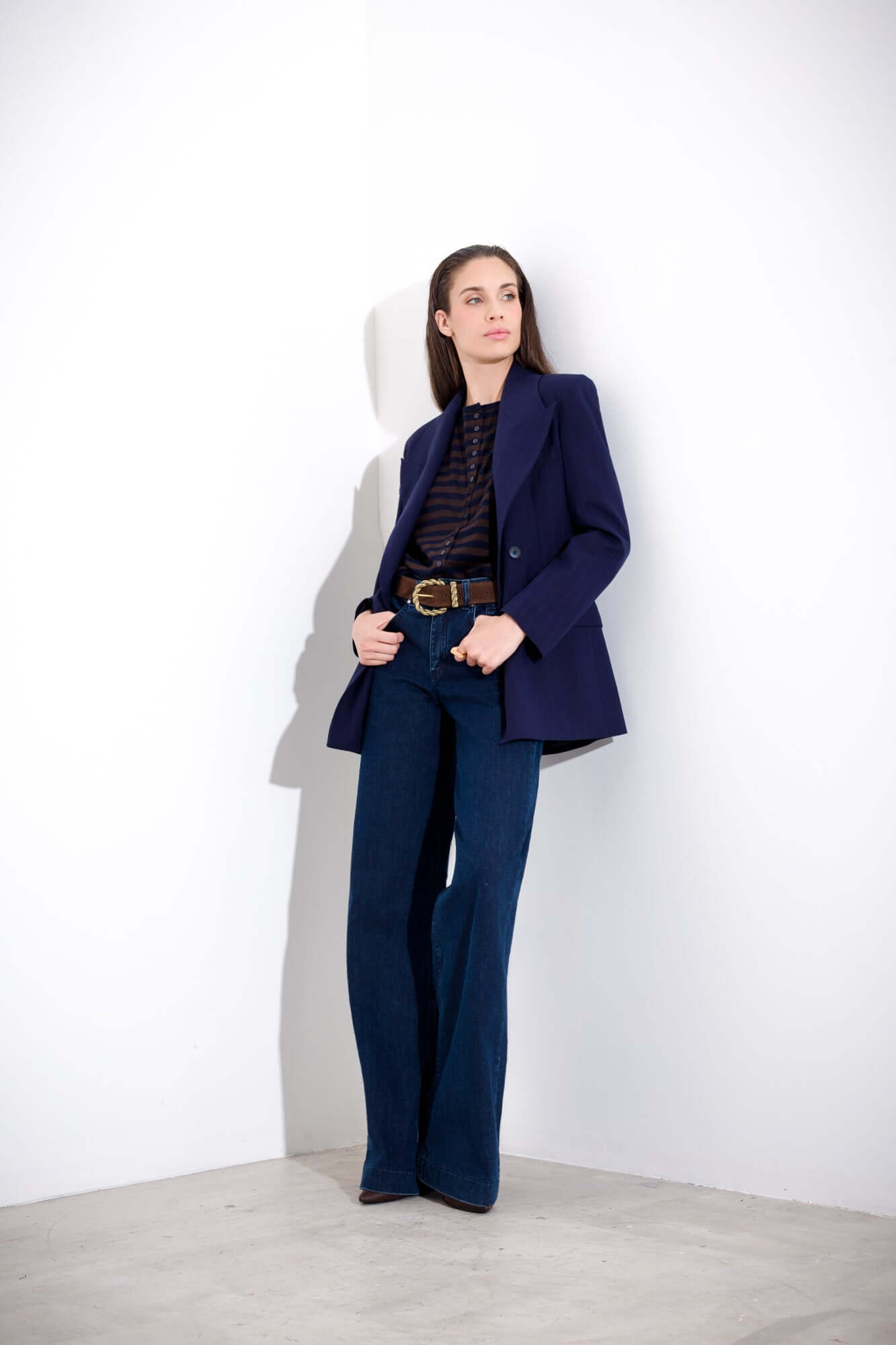 Pantalone in denim in cotone - Compagnia Italiana