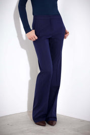 Pantalone flare gessato - Compagnia Italiana