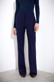 Pantalone flare gessato - Compagnia Italiana