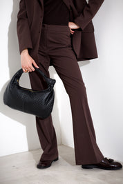 Wool canvas trousers