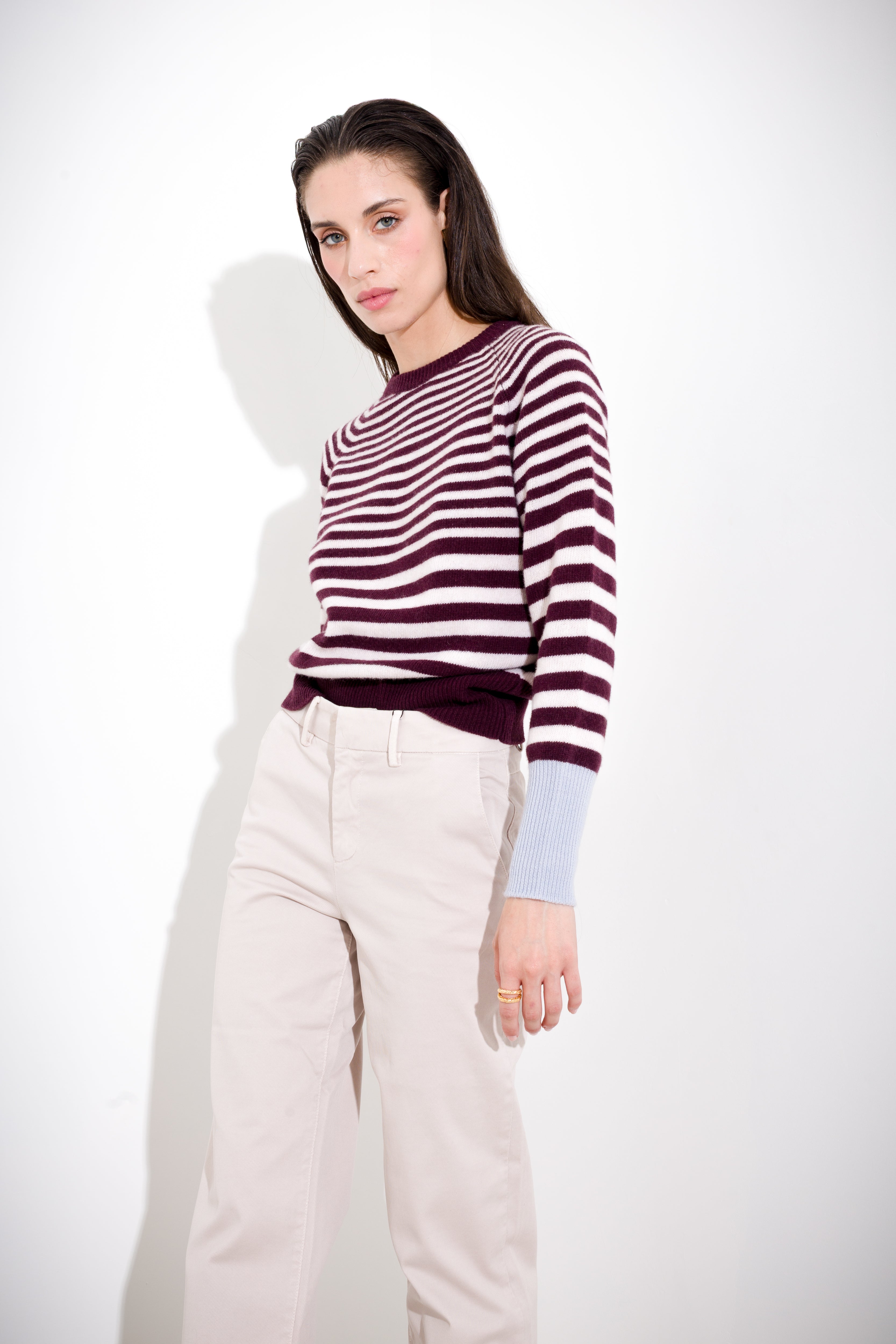 Chino trousers in cavalry