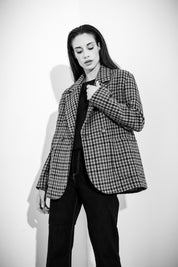 Houndstooth jacket