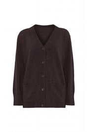 Cardigan lungo in cachemire blend