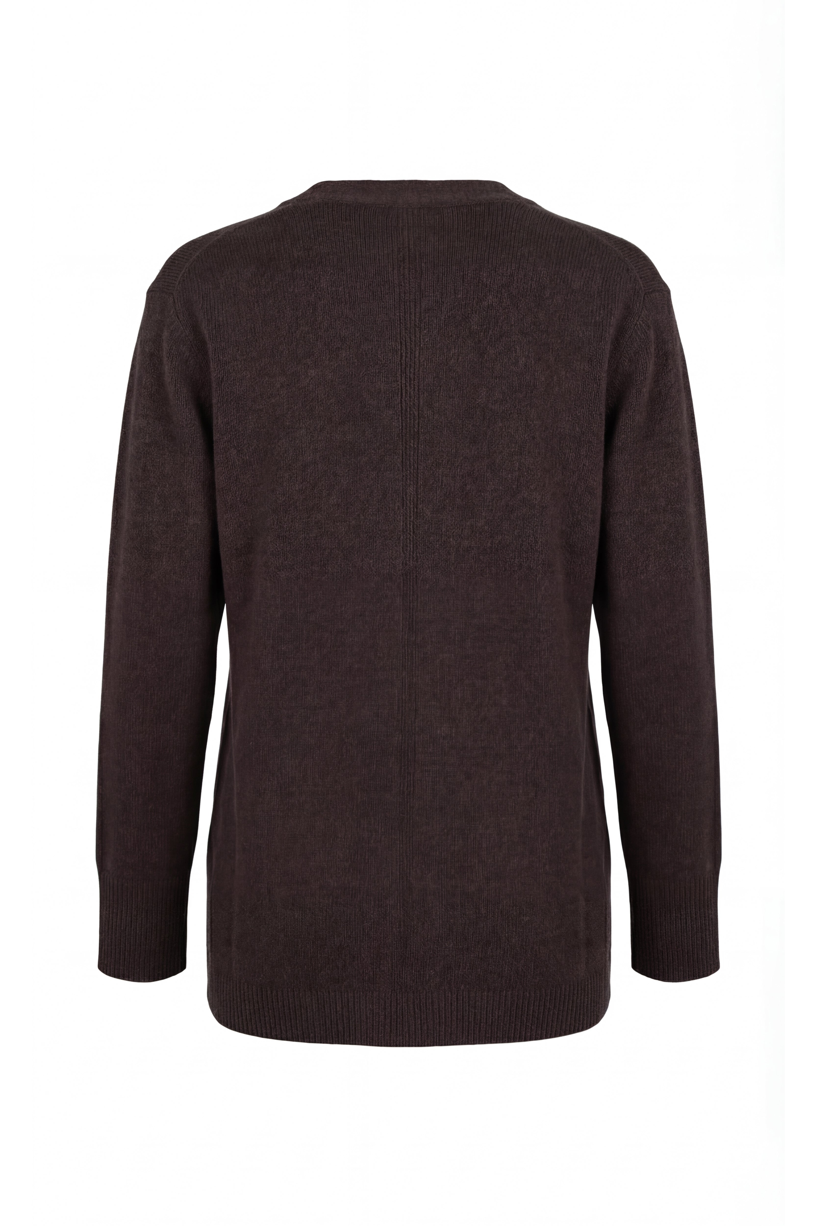 Cardigan lungo in cachemire blend