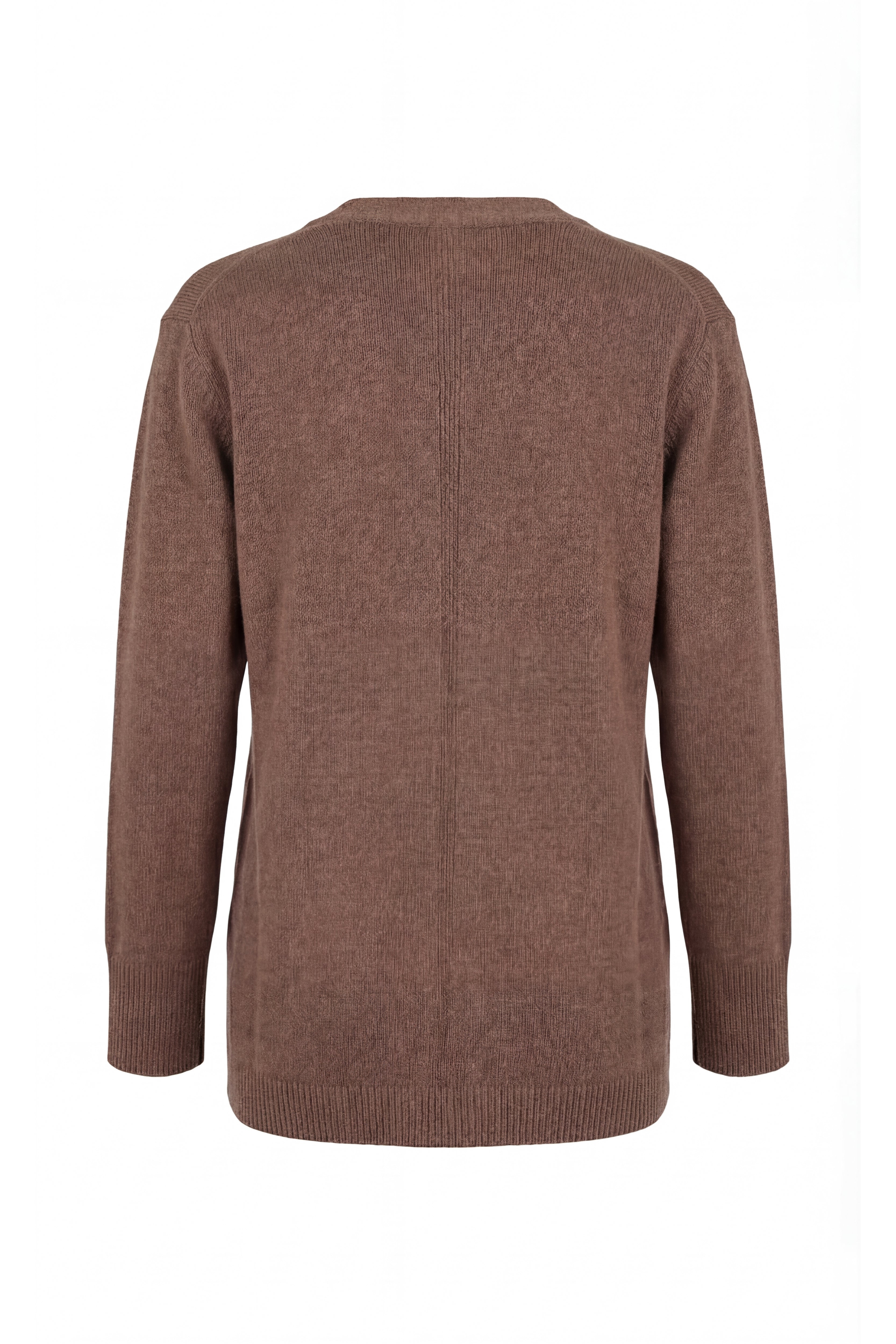 Cardigan lungo in cachemire blend